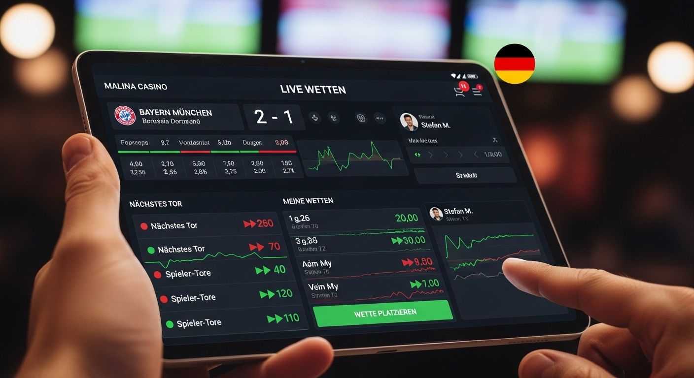 Live-Wettfunktionen over under betting